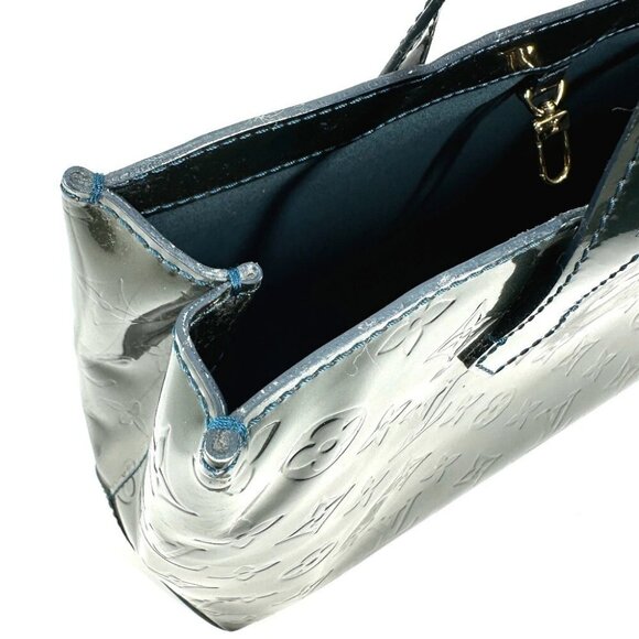 LOUIS VUITTON MonogramVernis WilsherePM Bag Tote Bag Hand Bag - Picture 12 of 16